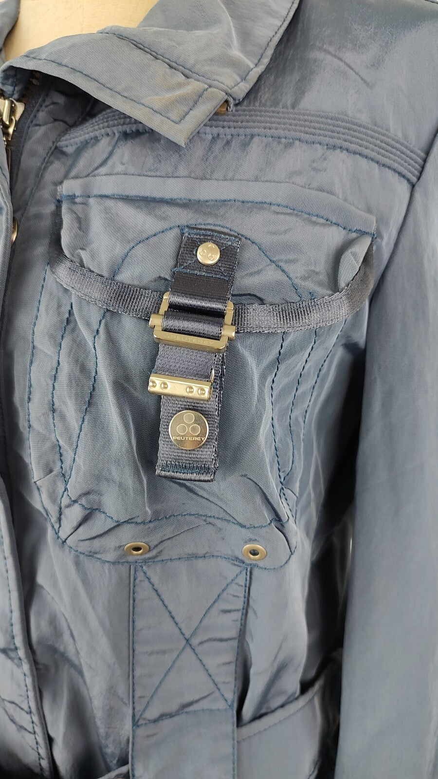 PEUTEREY GIUBBINO DONNA Tg. 44 WOMAN CASUAL JACKET VINTAGE