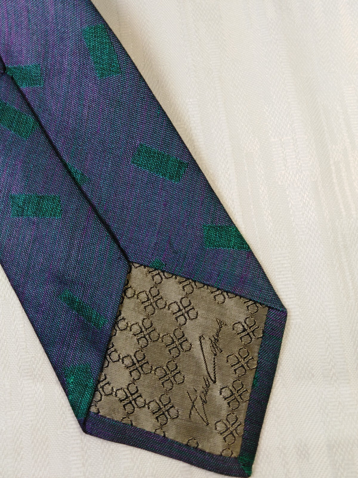 TINO COSMA 100% SILK TIE SETA CRAVATTA NECKTIE ITALY VINTAGE CLASSIC