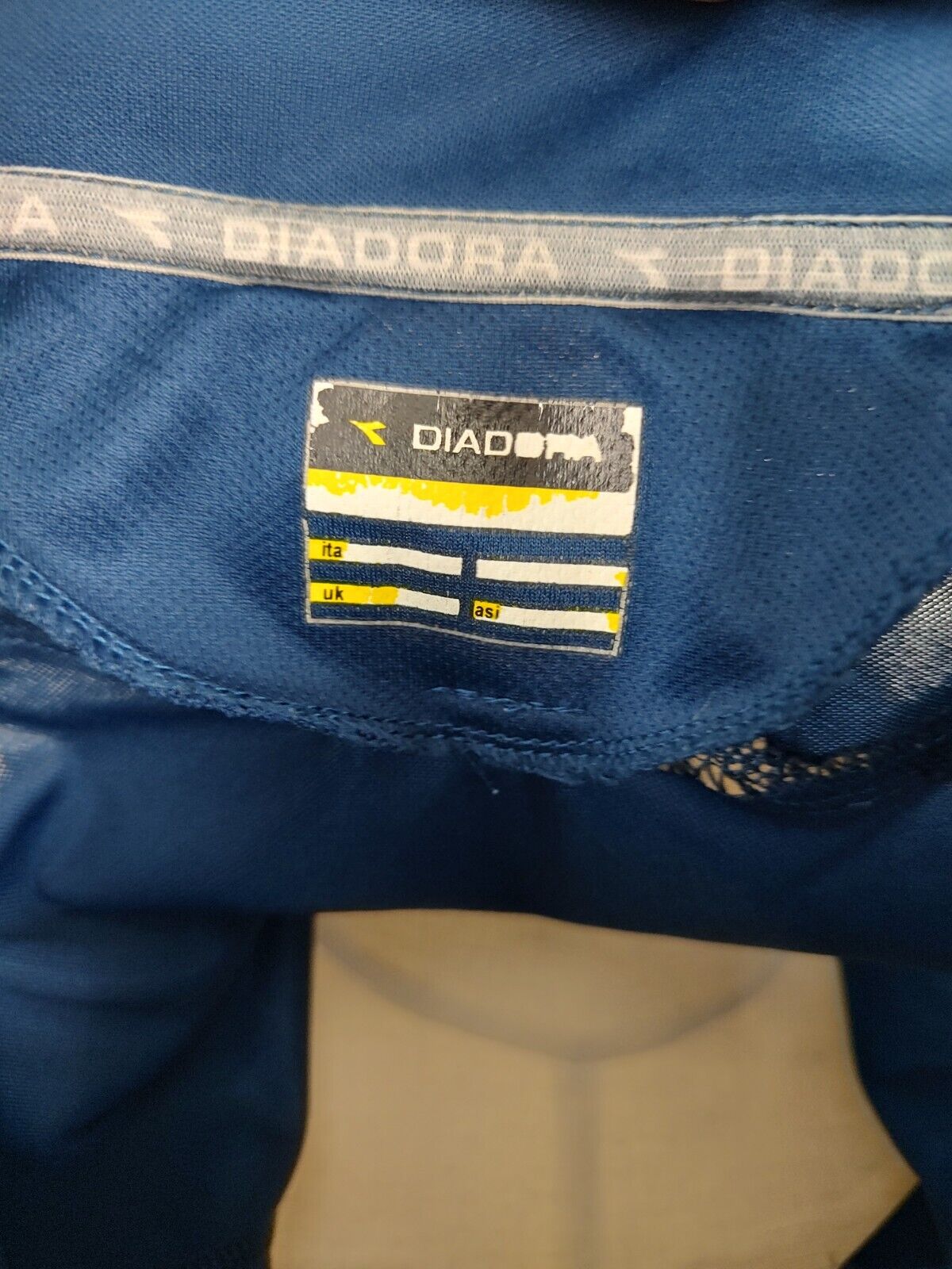 DIADORA NAPOLI MAGLIA CALCIO TRIKOT UOMO L SOCCER JERSEY VINTAGE 2008/09