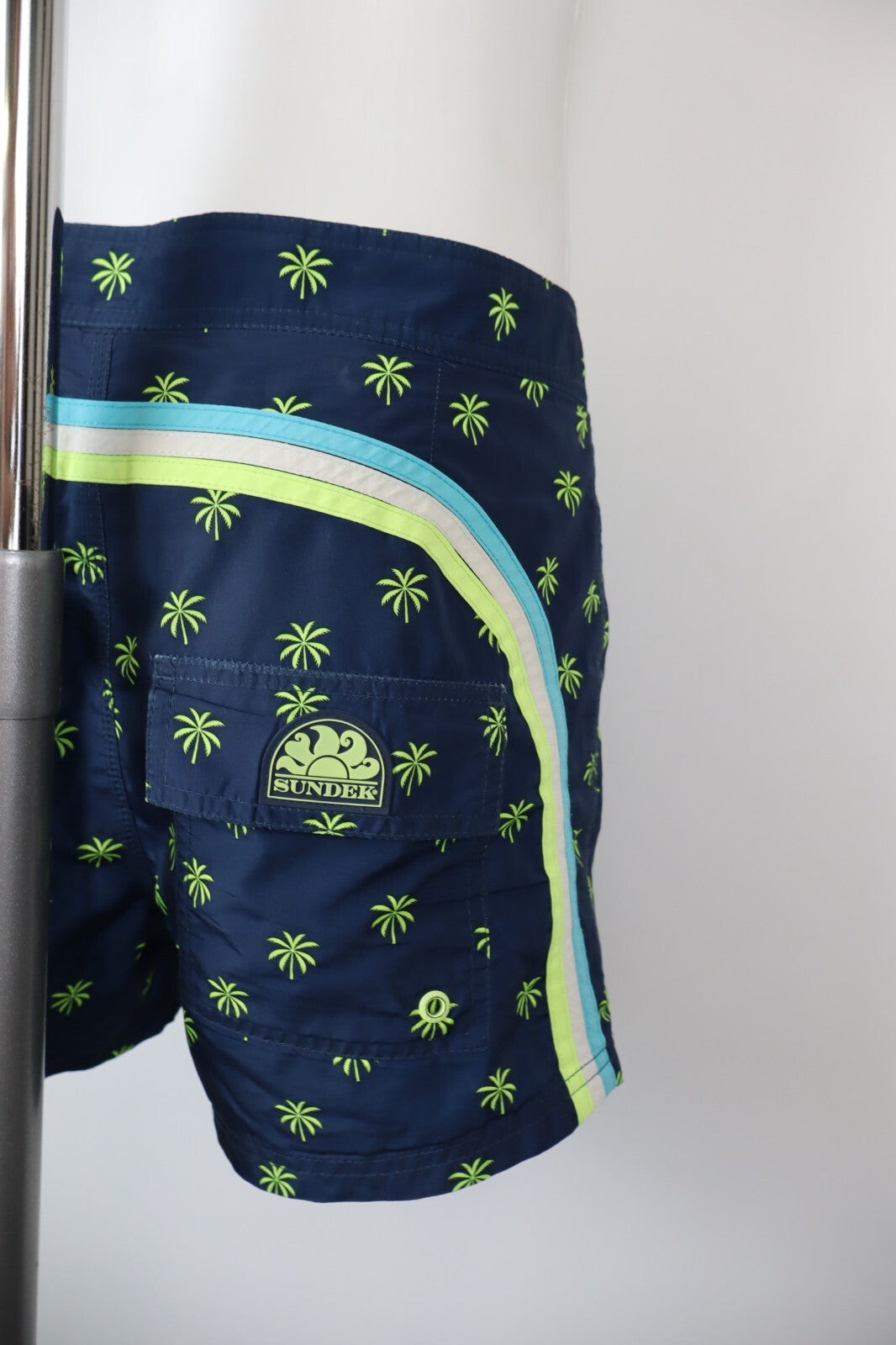 SUNDEK COSTUME PANTALONCINO MARE UOMO TG 31 MEN SWIMSUIT VINTAGE CASUAL