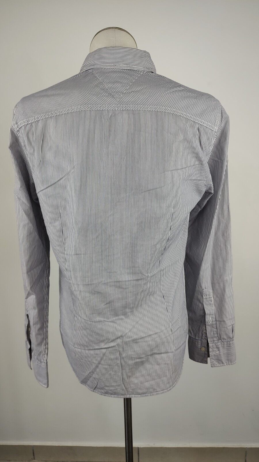 TOMMY HILFIGER CAMICIA UOMO TG. M MAN CASUAL VINTAGE SHIRT COTONE