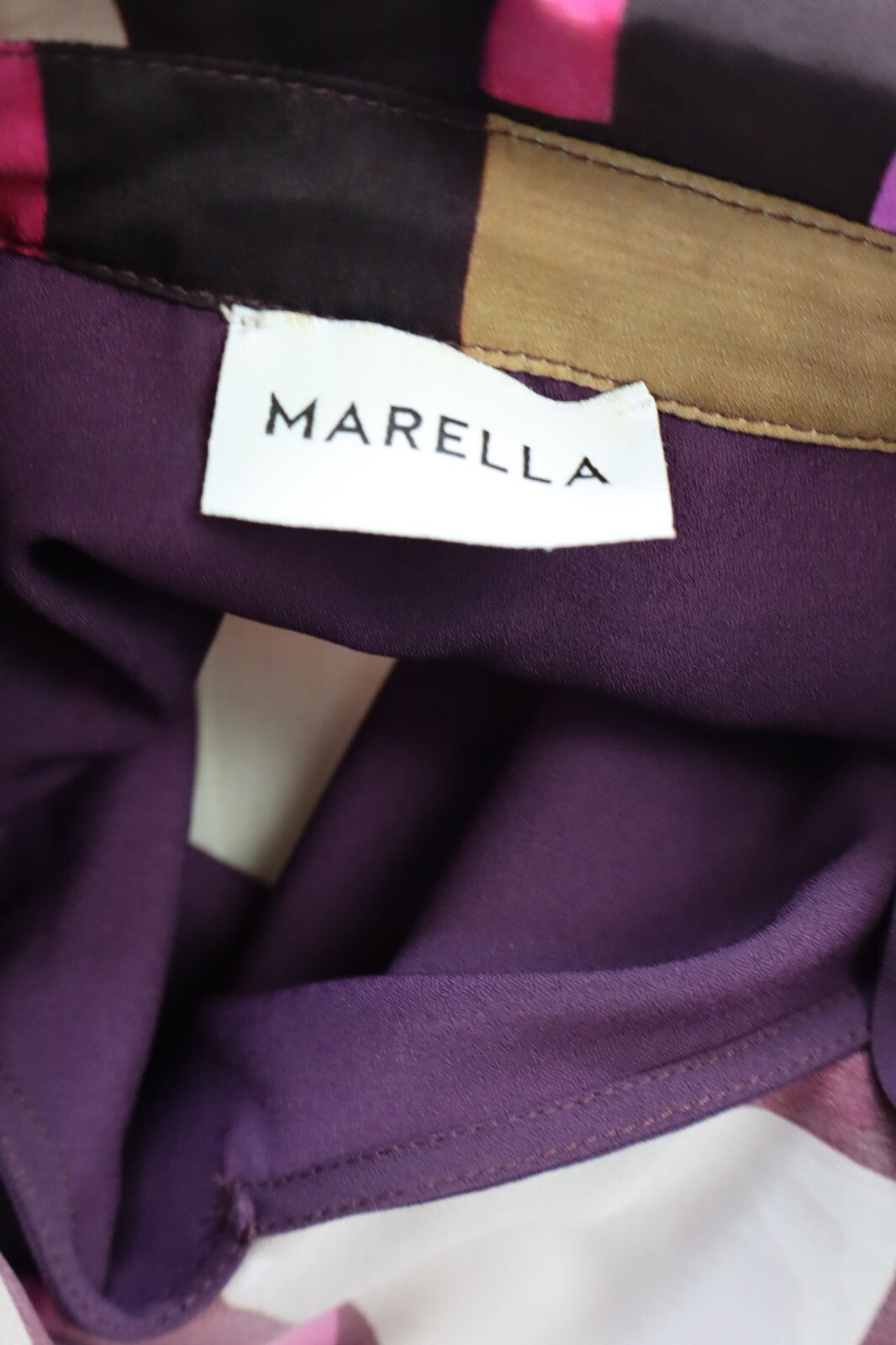 MARELLA VESTITO ABITO DONNA TG. 42 WOMAN CASUAL VINTAGE DRESS STILE CAMICIA