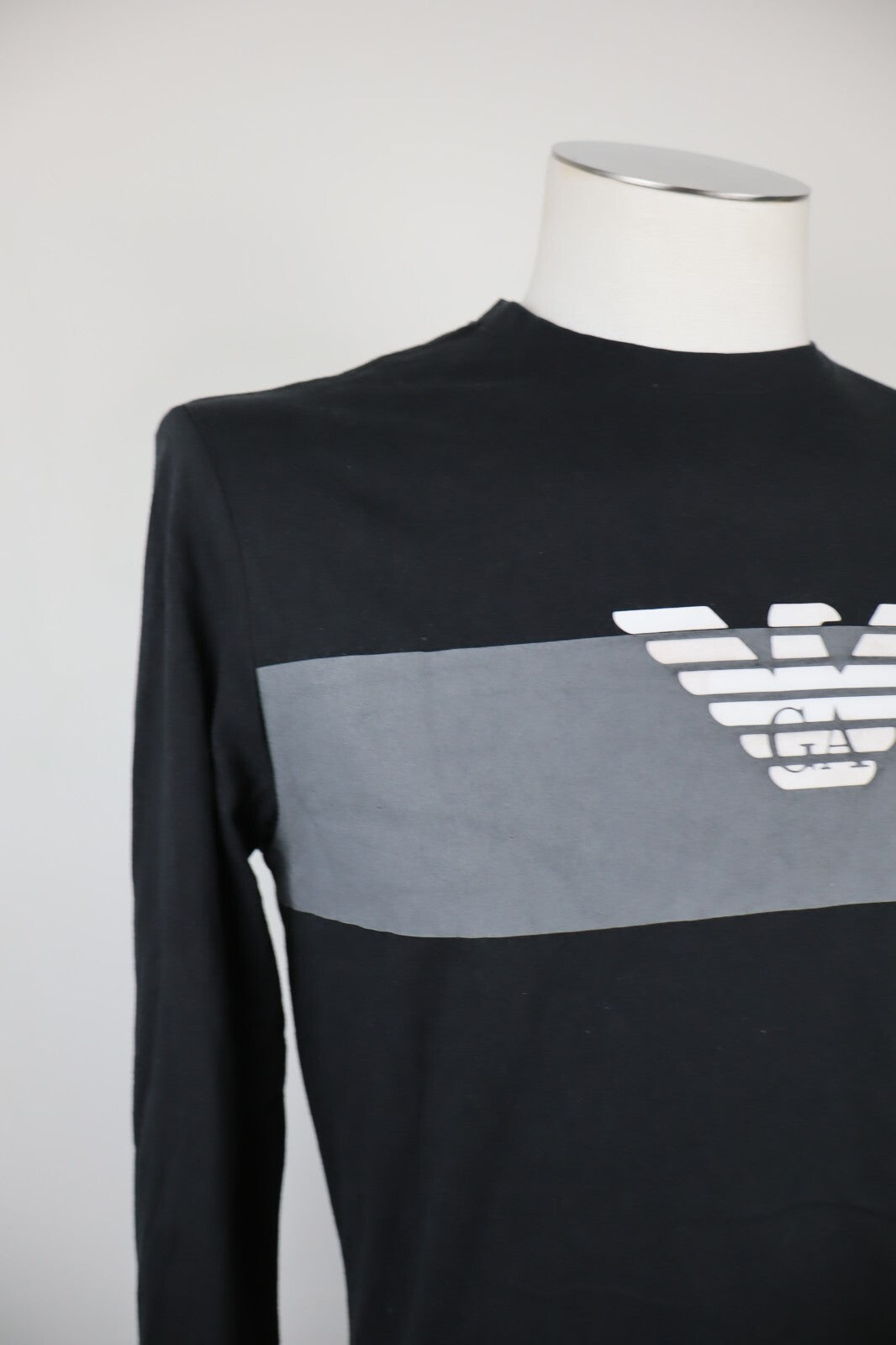 EA7 EMPORIO ARMANI MAGLIA UOMO TG. M MAN T-SHIRT VINTAGE CASUAL COTONE LOGO