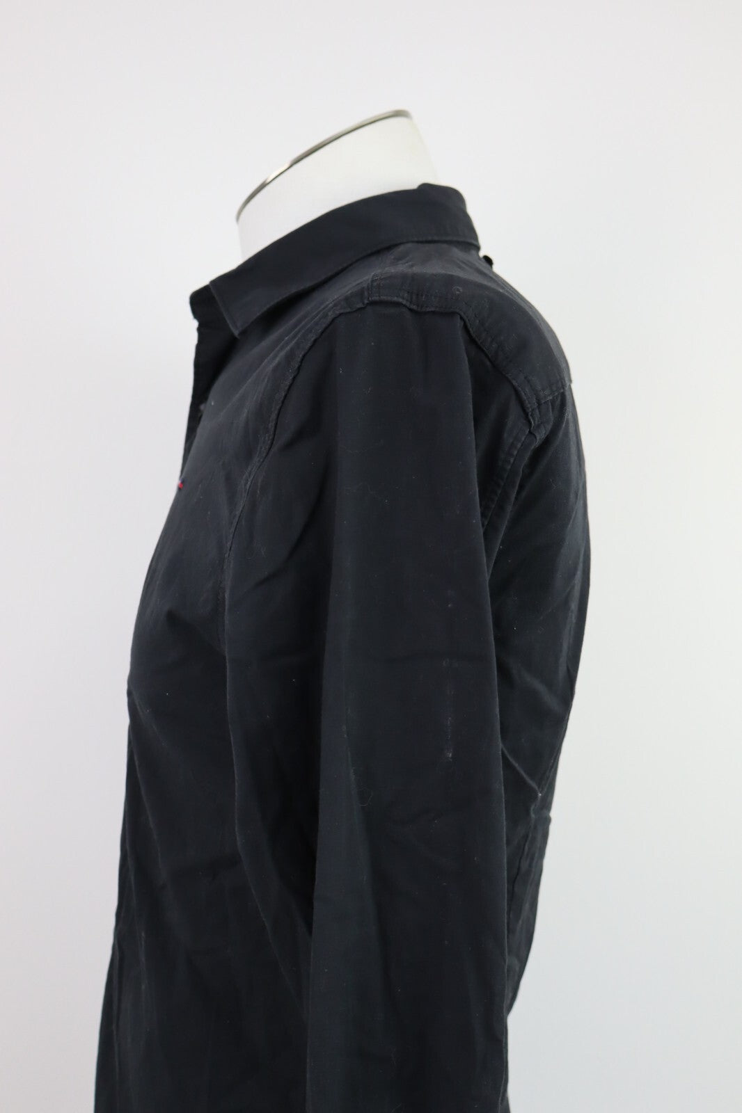 TOMMY JEANS HILFIGER CAMICIA SHIRT UOMO Tg S MAN VINTAGE CASUAL COTONE SLIM FIT