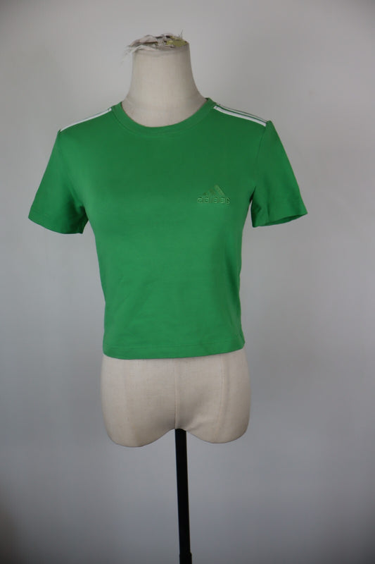 ADIDAS MAGLIA DONNA TG. S WOMAN CASUAL VINTAGE  T-SHIRT COTONE