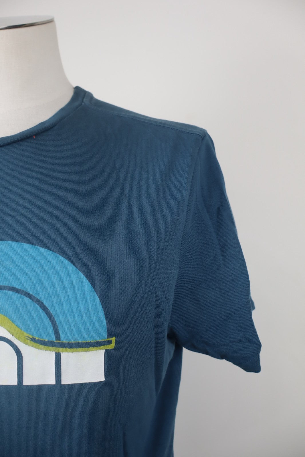 THE NORTH FACE MAGLIA UOMO TG. S MAN T-SHIRT VINTAGE CASUAL COTONE LOGO COTTON