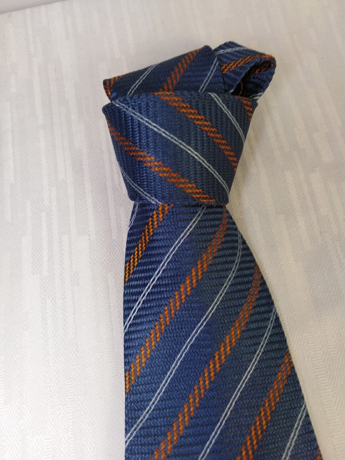 VOGUE 100% SILK TIE SETA CRAVATTA NECKTIE ITALY VINTAGE SELF TIPPED