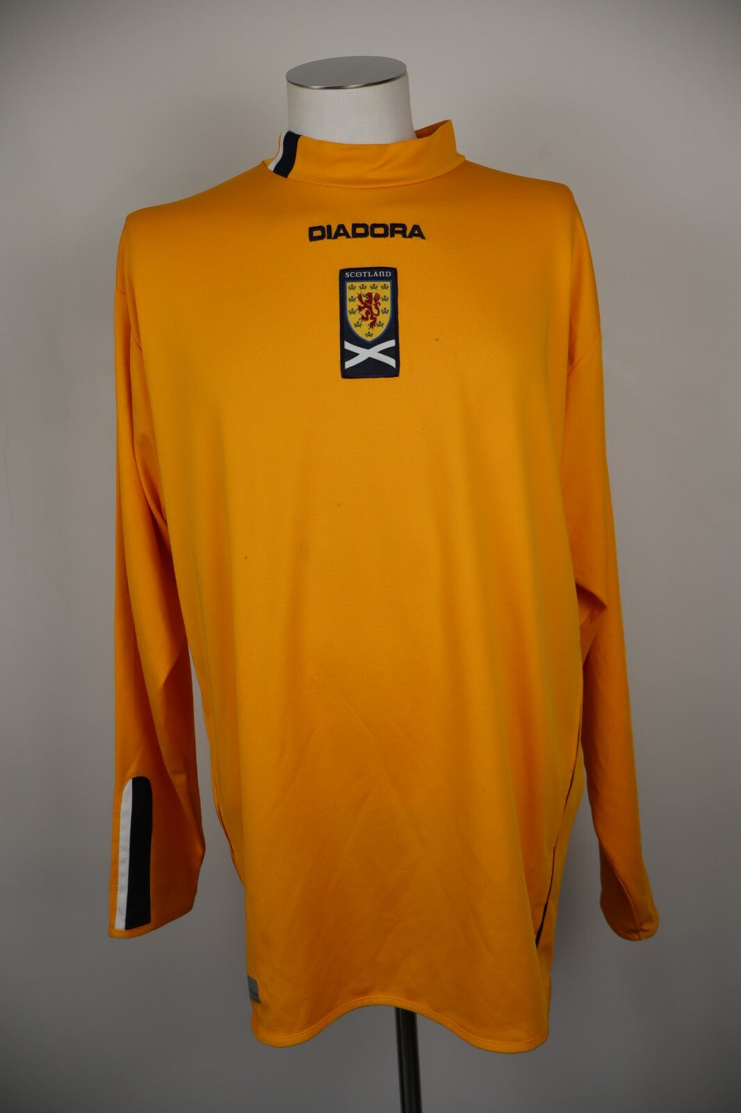 DIADORA SCOTLAND MAGLIA CALCIO UOMO Tg XL SOCCER MAN JERSEY VINTAGE SPORT SHIRT