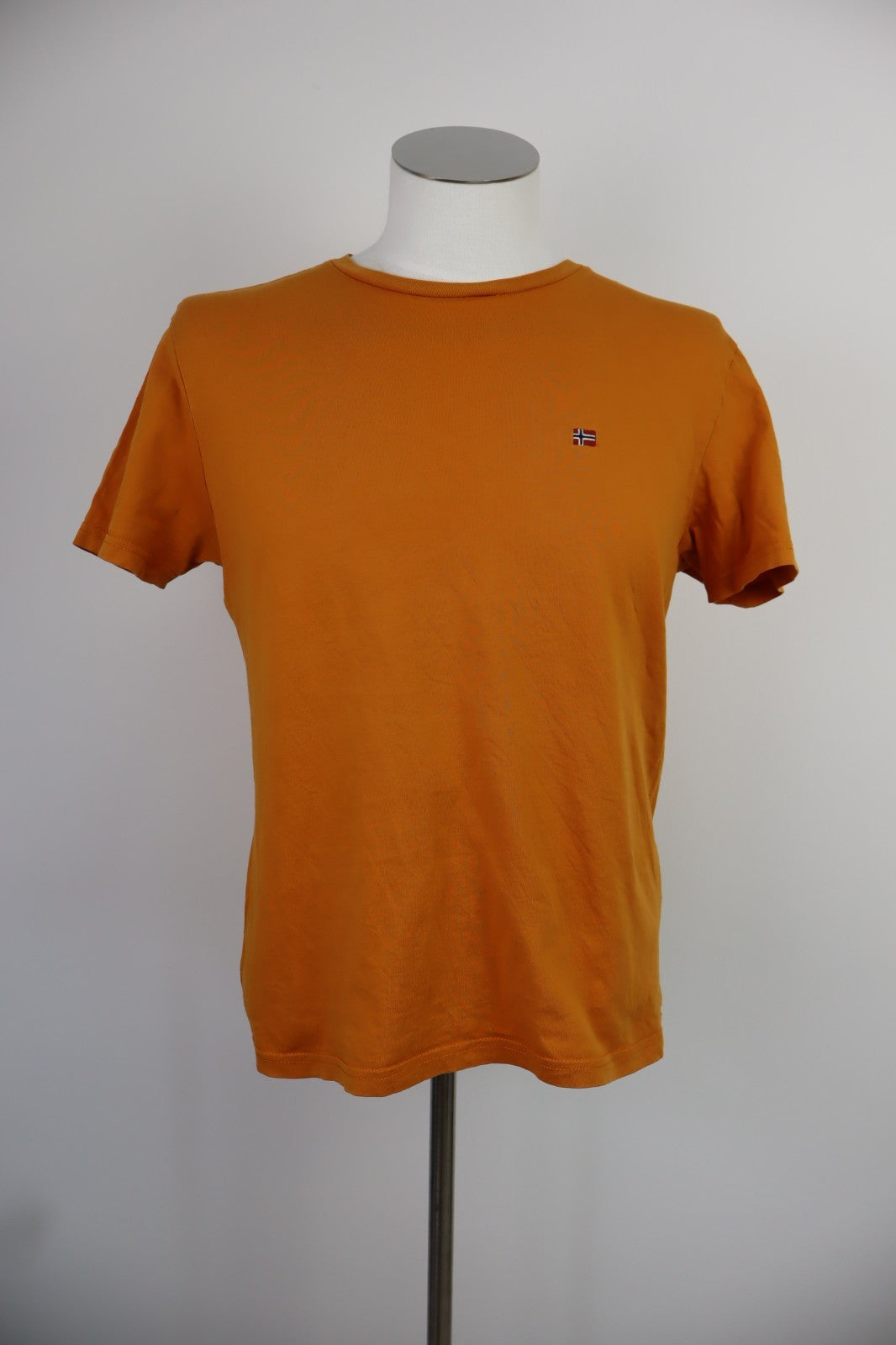 NAPAPIJRI MAGLIA UOMO TG. S MAN T-SHIRT VINTAGE CASUAL COTONE COTTON LOGO