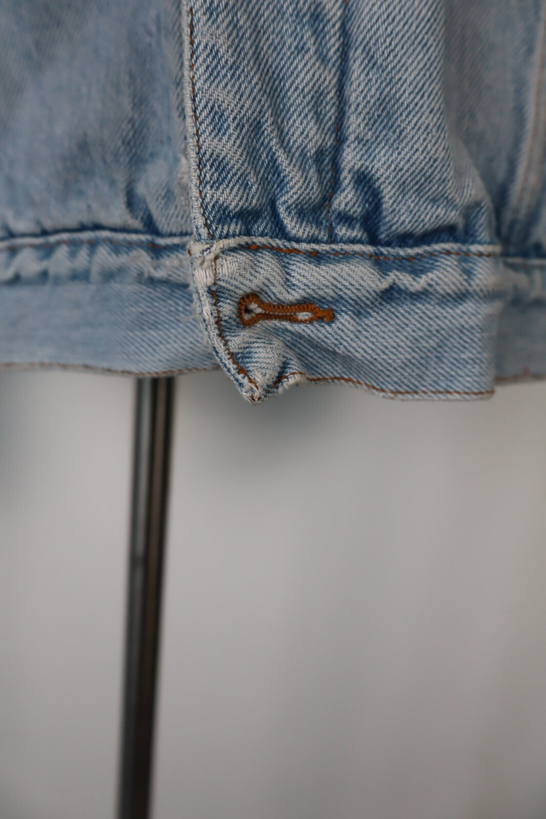 CASUCCI C-001 GIACCA GIUBBINO JEANS DENIM UOMO Tg 32 MAN CASUAL VINTAGE JACKET