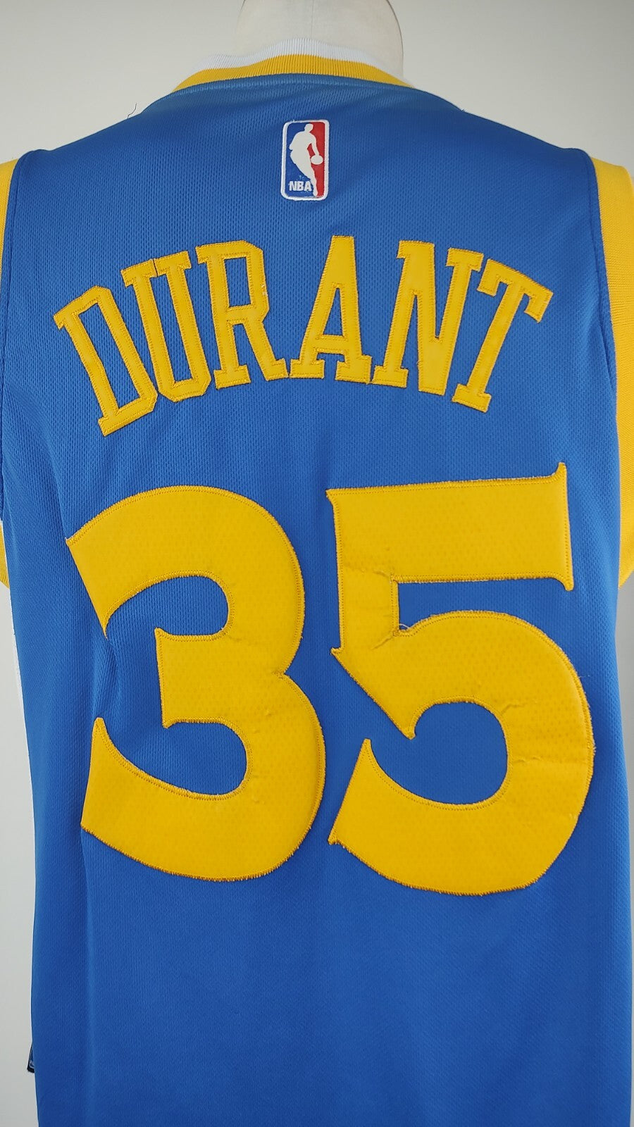 ADIDAS GOLDEN STATE WARRIORS KEVIN DURANT 15 BASKET UOMO TG S SPORT VINTAGE +2