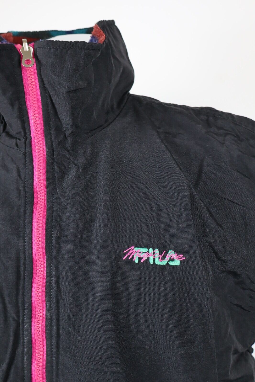 FILA GIACCA SMANICATO GILET SPORTIVA UOMO TG 50 MAN SPORT VINTAGE CASUAL JACKET